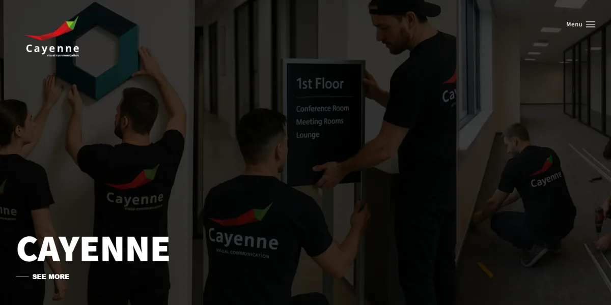 Strona internetowa Cayenne