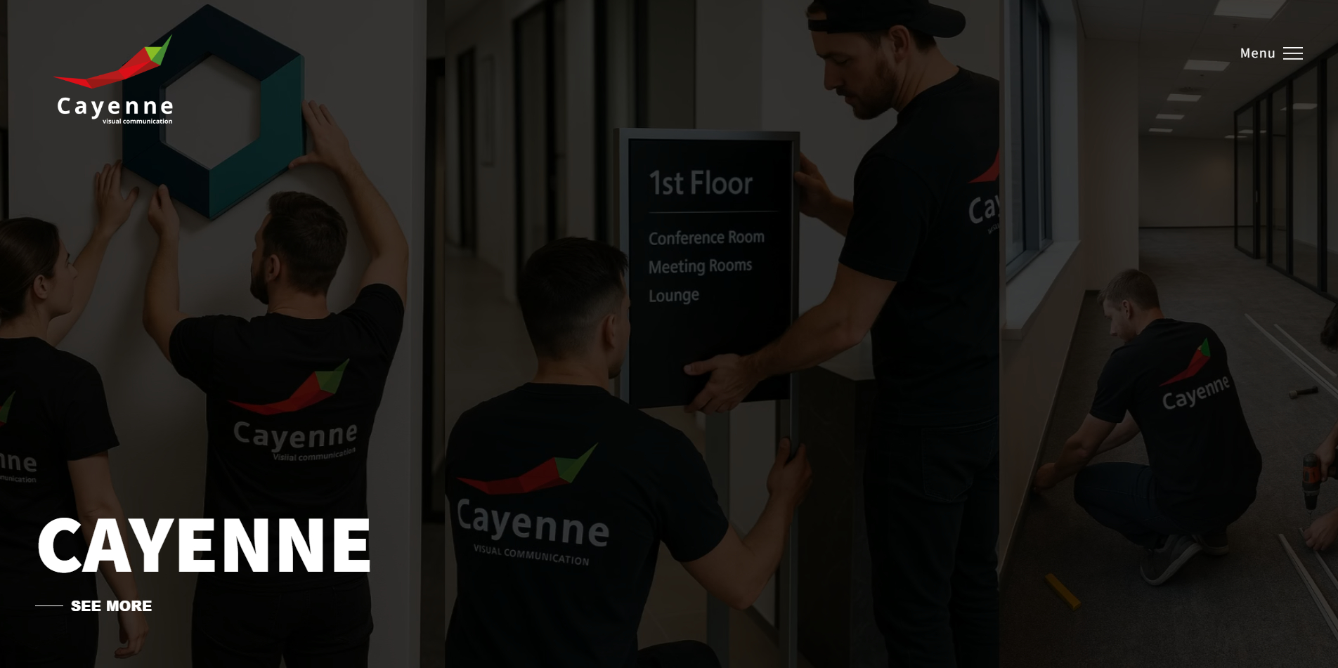 Strona internetowa Cayenne