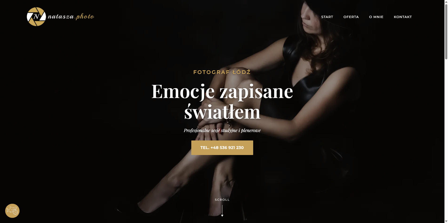 Strona www z CMS
