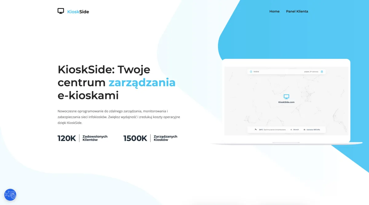 KioskSide project implemented by PixelShark