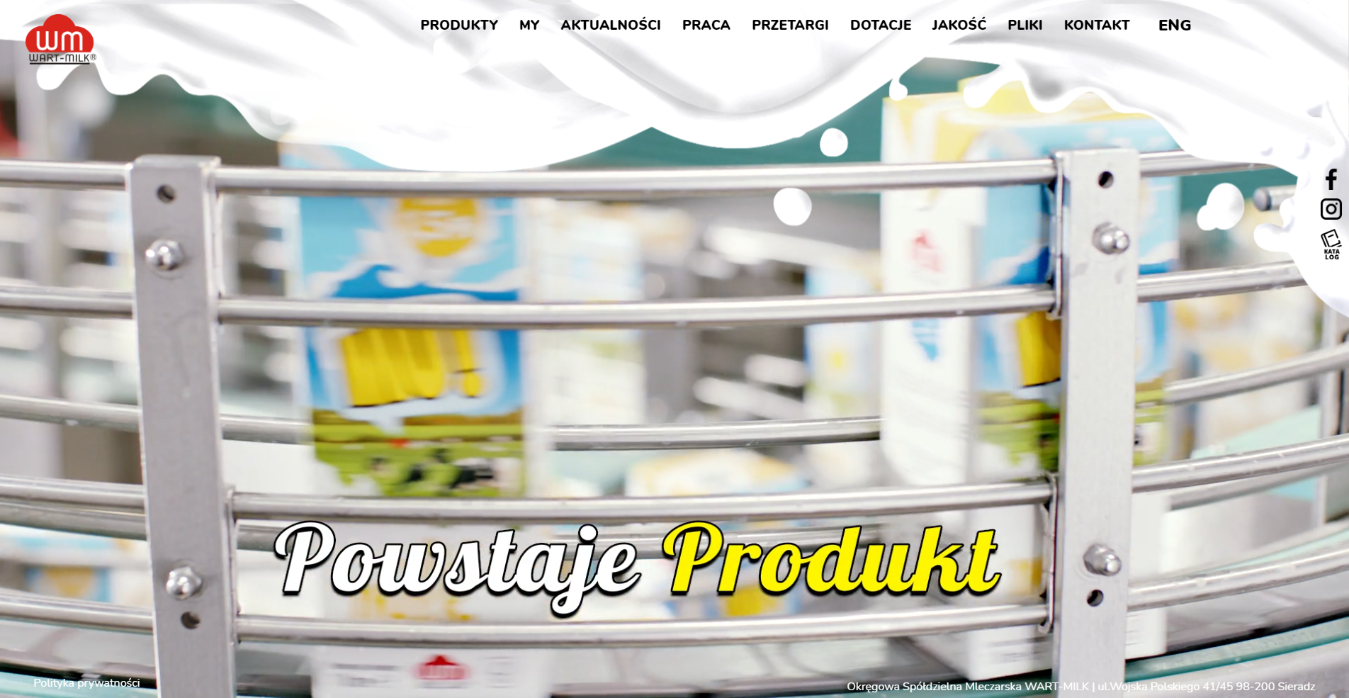 Strona www z systemem CMS