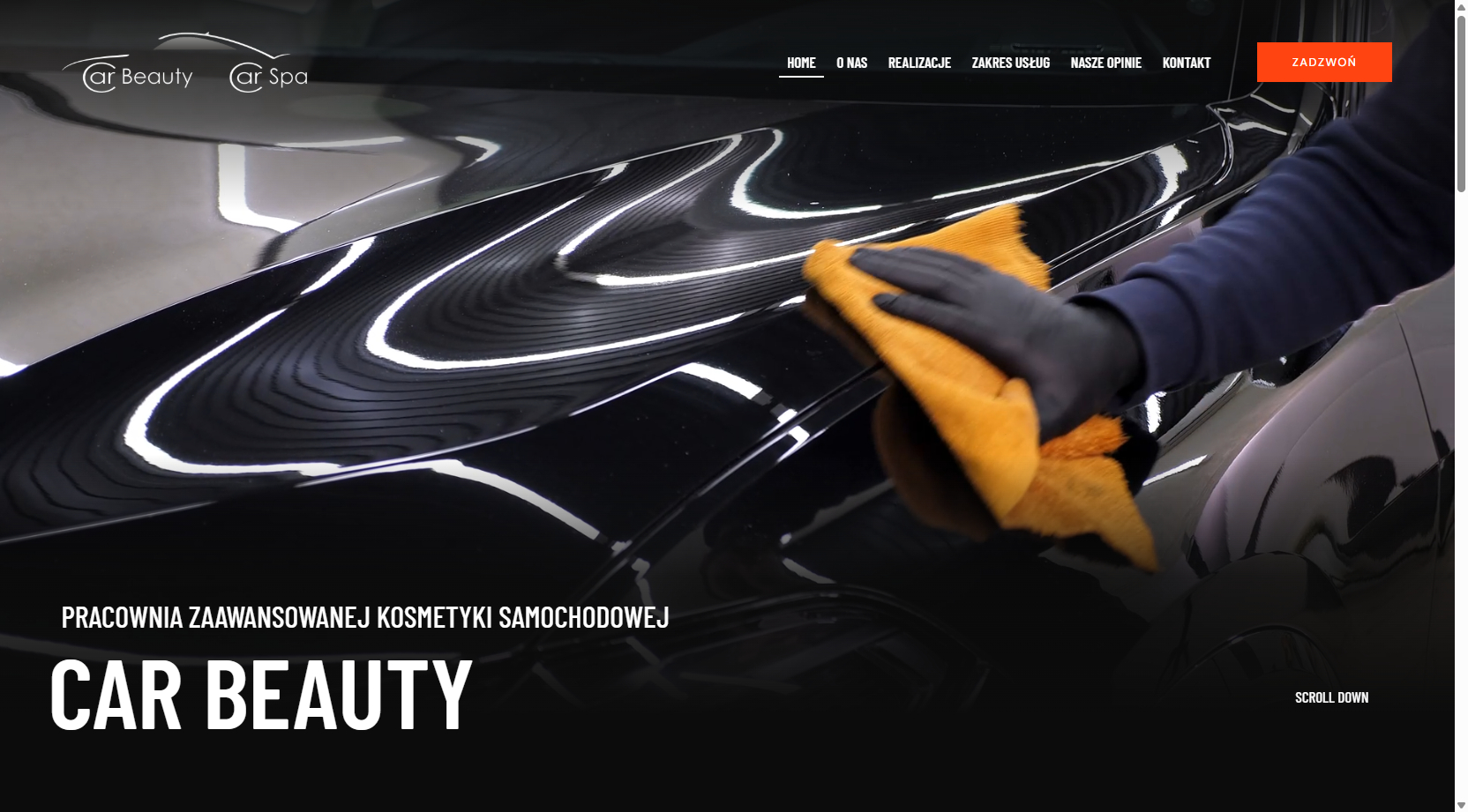 Strona www – car detailing