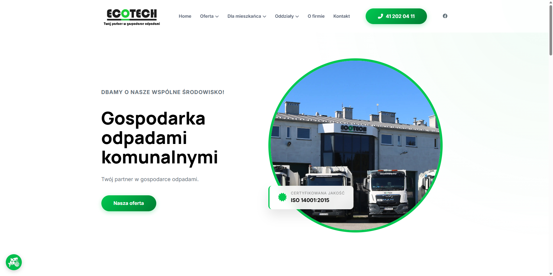 Strona www – gospodarka odpadami