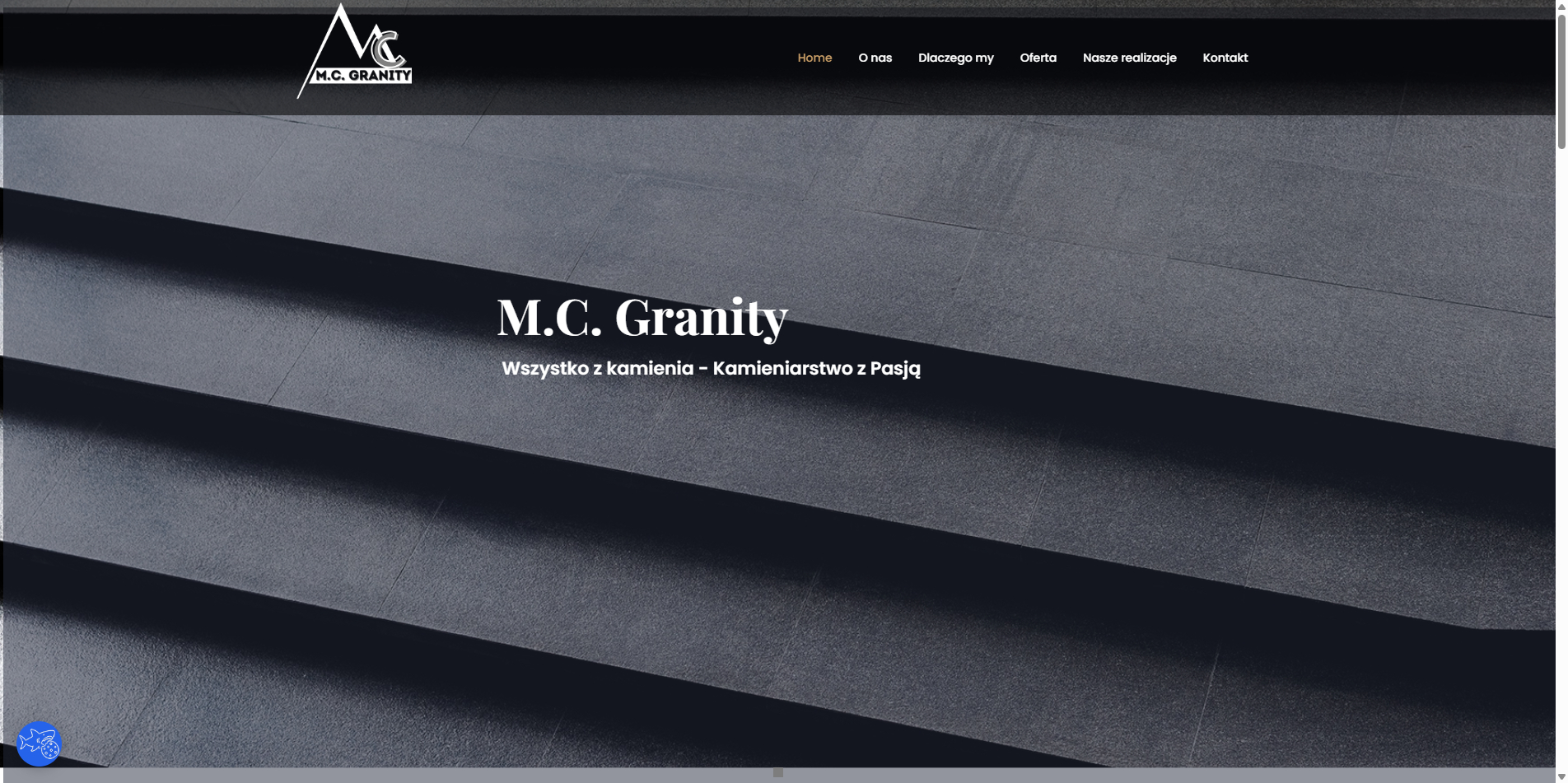 Strona wizytówka z cms