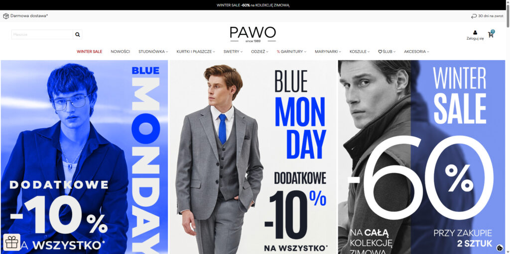 Sklep internetowy z odzieza