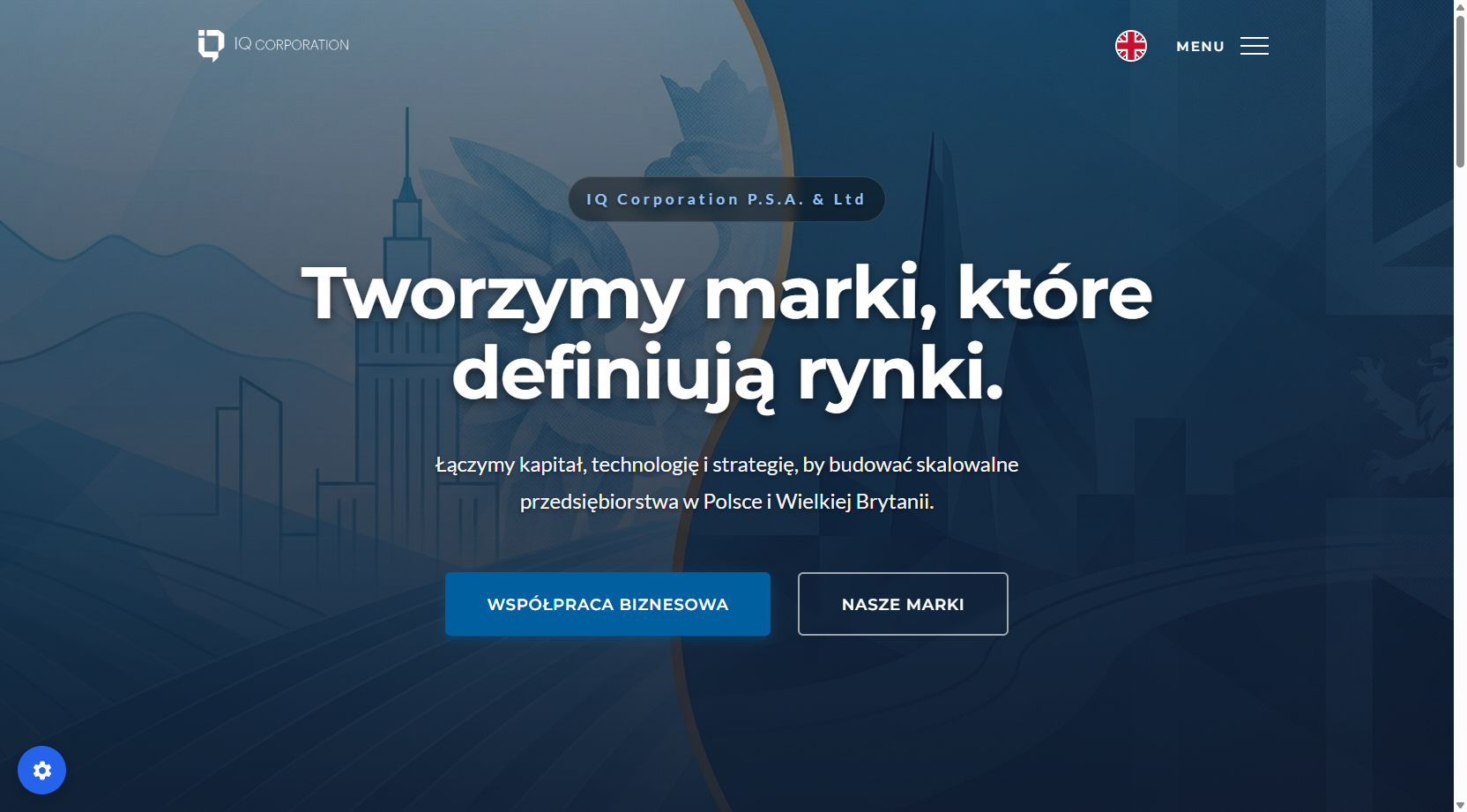 strona wizytówka z cms